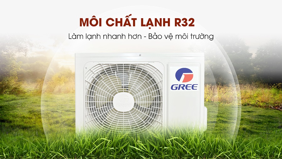 Điều Hoà Cây (Tủ Đứng) Gree 30000Btu GVC30AL-K6NNC7A Gas R32 chiếc điều hòa tử đứng hiện đại nhất