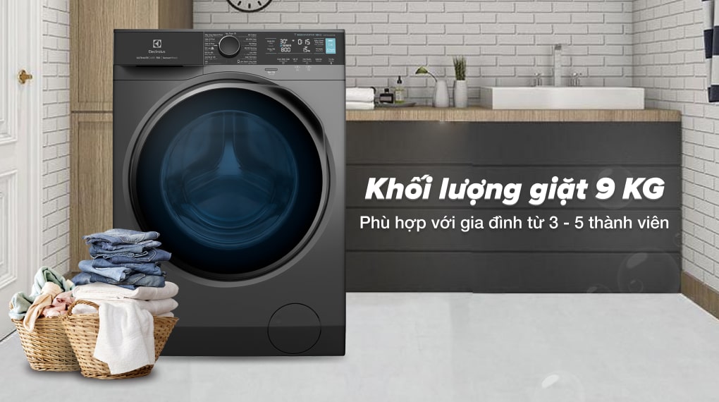 máy giặt Electrolux EWF9042R7SB 9kg