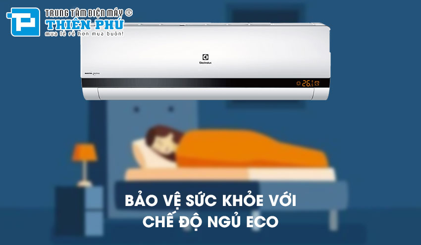 Điều Hòa Electrolux 9000Btu 1 Chiều Inverter ESV09CRO-B1 Gas R32