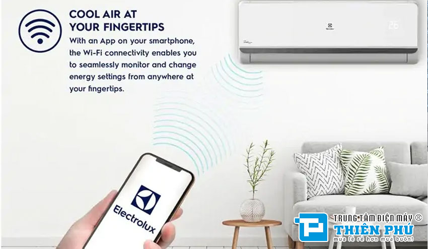 Điều Hòa Electrolux 12000Btu 1 Chiều Inverter ESV12CRS-B2 Gas R32