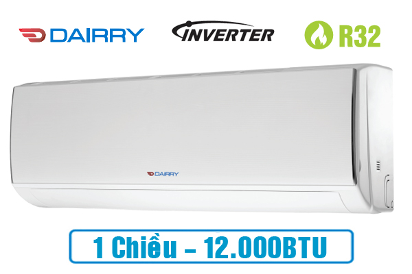 Điều hòa Dairry 12000Btu 1 chiều I-DR12UVC - 4 lý do nên lựa chọn.