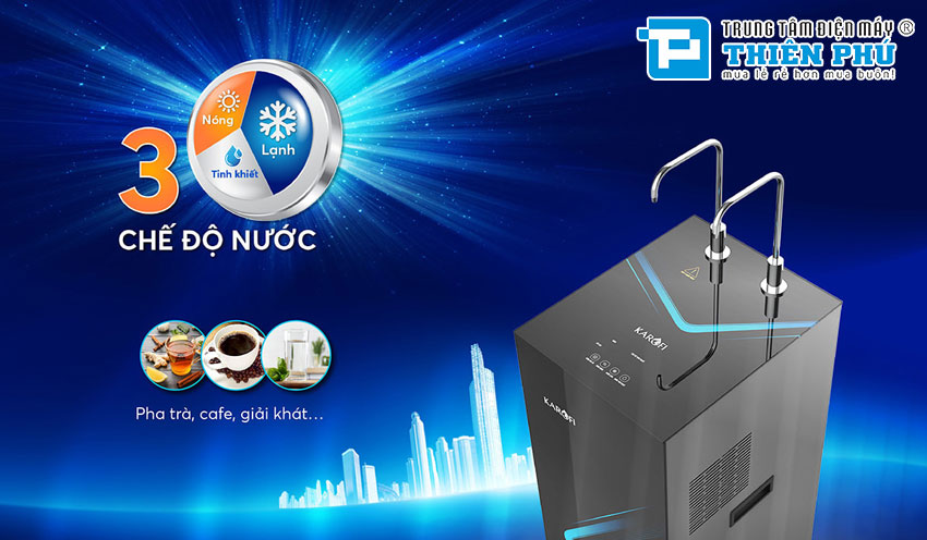 Máy Lọc Nước Nóng Lạnh Karofi KAD-N69 10 Lõi