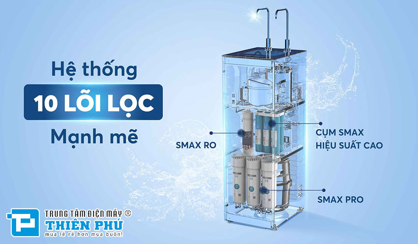 Máy Lọc Nước Nóng Lạnh Karofi KAD-N89 10 Lõi