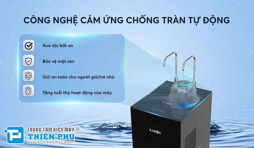 Máy Lọc Nước Nóng Lạnh Karofi KAD-N89 10 Lõi