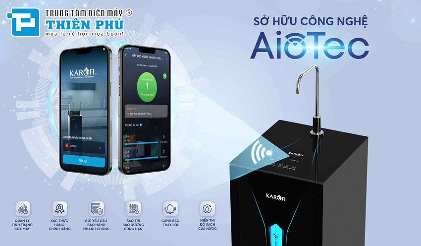 Máy Lọc Nước Karofi Ion Kiềm KAE-S65 11 Lõi