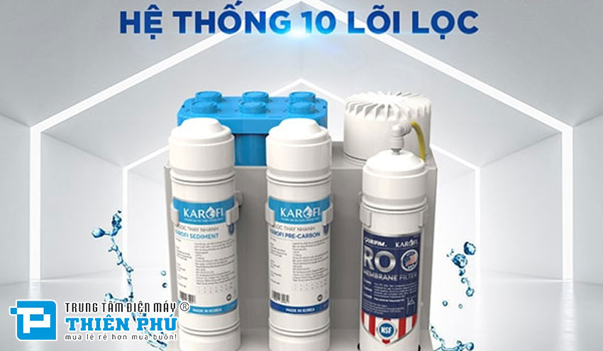 Máy Lọc Nước Karofi KAQ-U10 10 Lõi