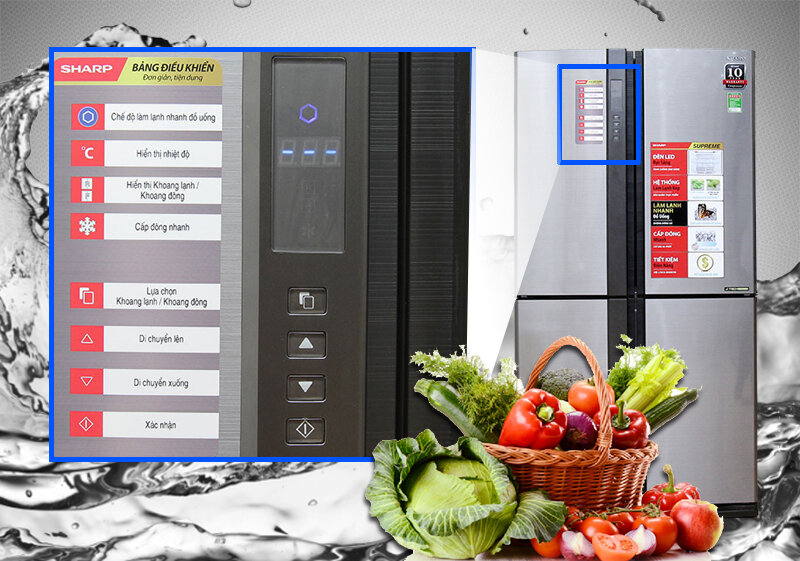 Ưu nhược điểm của dòng tủ lạnh Sharp SJ-FX630V-ST mà người dùng cần biết.