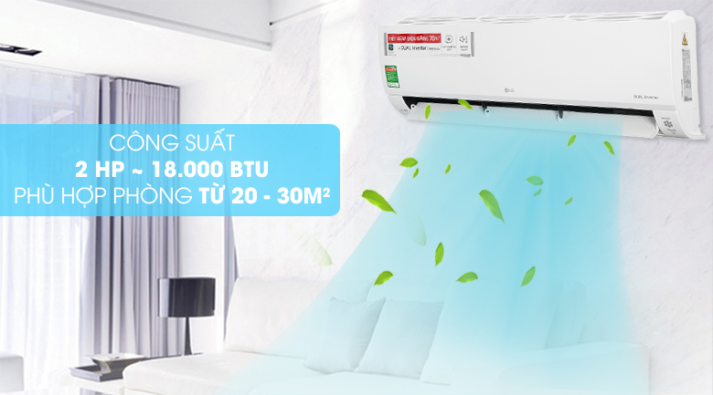 Có nên chọn mua điều hòa LG 18000btu V18API1 không?