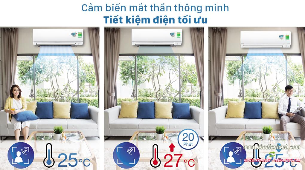 So sánh điều hòa Daikin FTHF71VVMV và Panasonic CU/CS-XZ24ZKH-8 máy nào tiết kiệm điện hơn?