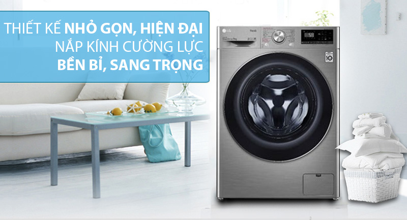 máy giặt sấy LG inverter FV1409G4V?