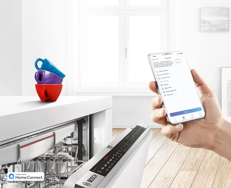 Thanh lịch và Hiệu quả - Máy Rửa Bát Bosch SMV8YCX01E Serie 8