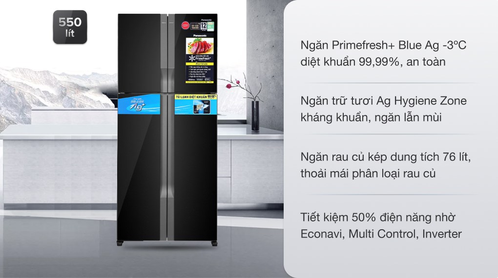 5 điều cần biết trước khi chọn mua tủ lạnh Panasonic NR-DZ601VGKV