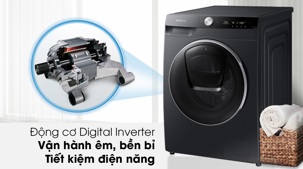 máy giặt Samsung inverter WW12TP94DSB/SV 12kg