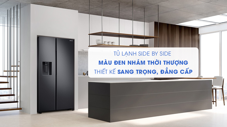 So sánh tủ lạnh LG GR-B22MC và Samsung RS64R5301B4/SV