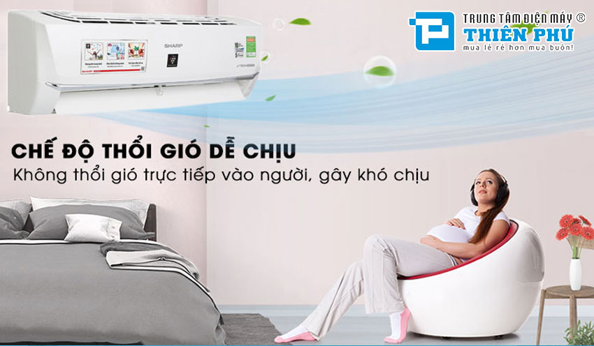 Điều Hòa Sharp 18000Btu 1 Chiều Inverter AH-XP18WMW