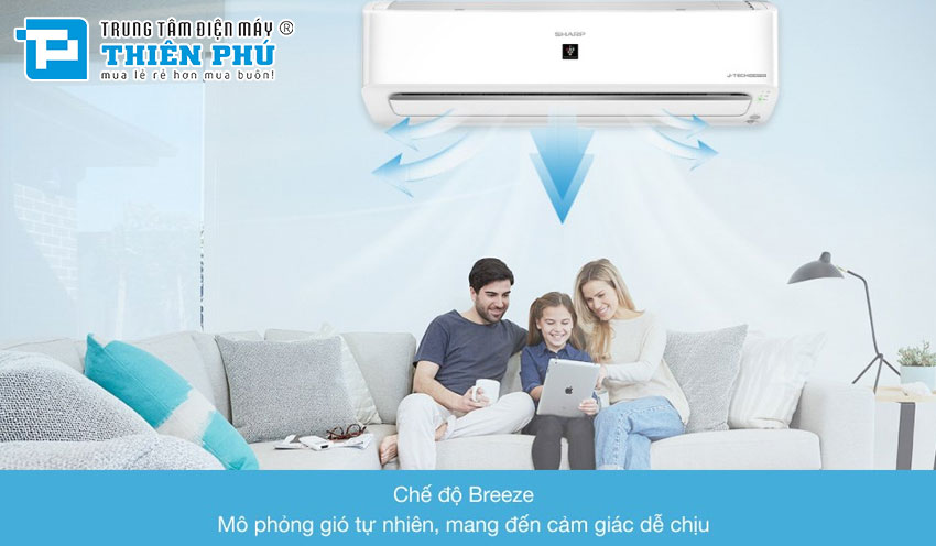 Điều Hòa Sharp 12000Btu 1 Chiều Inverter AH-XP13YHW