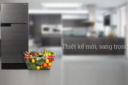 3 chiếc tủ lạnh 2 cánh thích hợp với những gia đình đông người