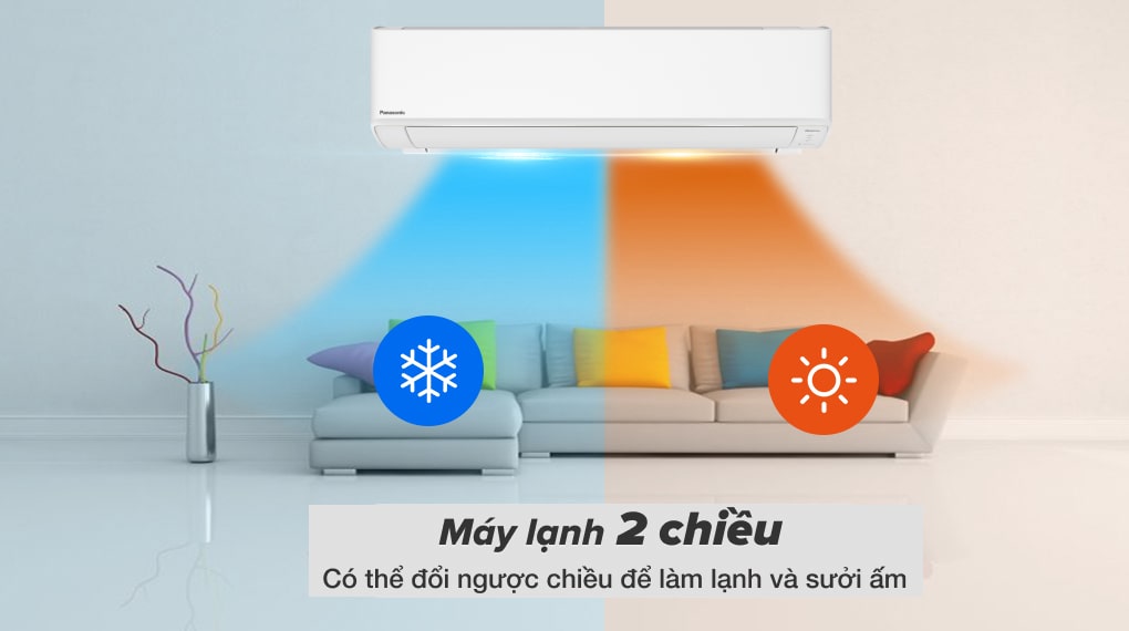 Chọn chiếc điều hòa Panasonic 2 chiều nào cho phòng khách dưới 25m2?