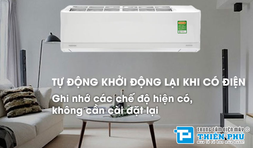 Điều Hòa Toshiba 12900Btu 1 Chiều Inverter RAS-H13N4KCVPG-V Gas R32