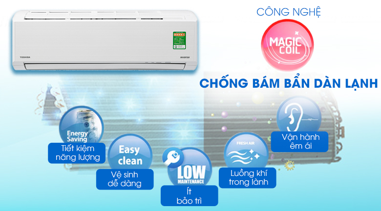 Tính năng vượt trội trên điều hòa Toshiba