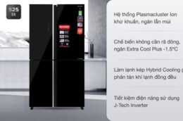 Điểm danh một số tính năng nổi bật có trong tủ lạnh Sharp SJ-FXP600VG-BK