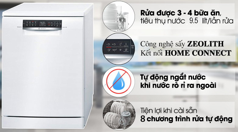 TOP 3 máy rửa bát Bosch, chất lượng tốt, bán chạy nhất