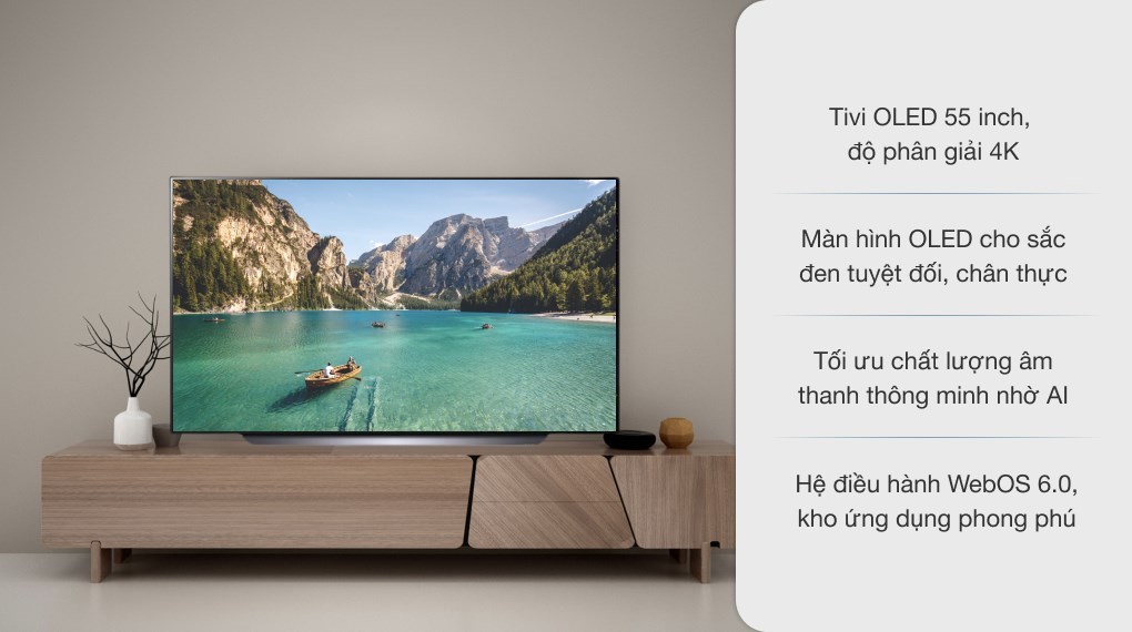 Những tiêu chí để đánh giá Smart Tivi LG 55C1PTB là chiếc tivi đáng mua