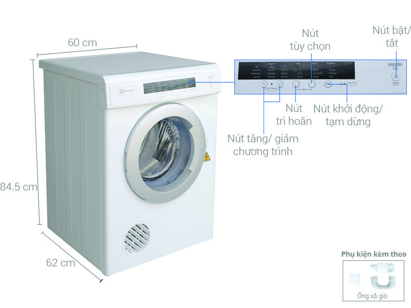 Có nên chọn dòng máy sấy giá rẻ electrolux để sử dụng cho gia đình không ?