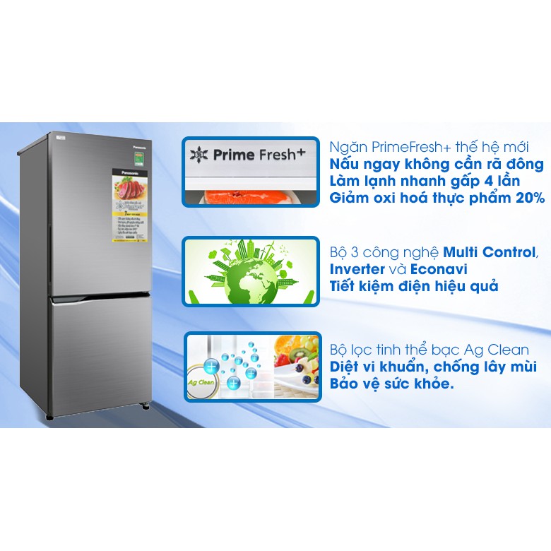 Điểm nổi bật trên chiếc tủ lạnh Panasonic ngăn đá dưới giá rẻ cho khách hàng