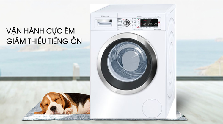 Phân tích ưu-nhược điểm của dòng máy giặt Bosch WAW28440SG Serie 8