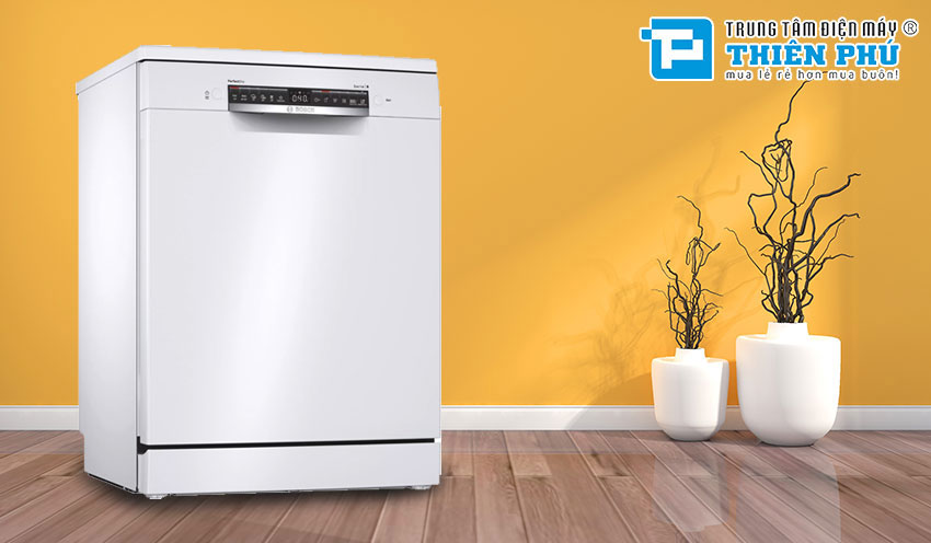 Máy rửa bát Bosch SMS6ZW00E serie 6 đầy đủ công nghệ, hoạt động siêu mạnh mẽ