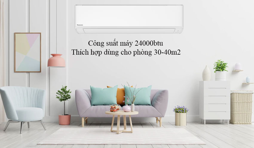 Điều hòa Panasonic 24000btu CU/CS-N24XKH-8-Giải pháp tối ưu cho phòng dưới 40m2