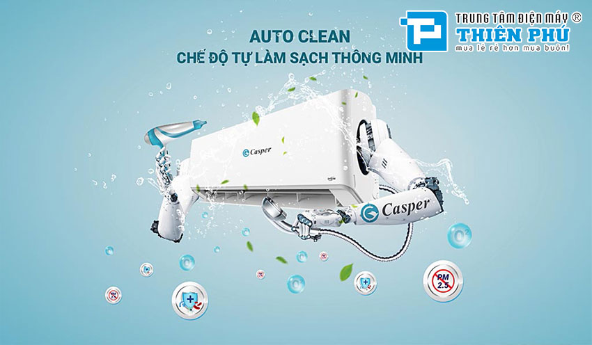 Điều hòa Casper inverter 2 chiều GH-12IS33 yêu chiều mọi thời tiết