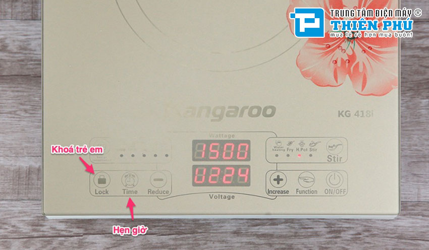 Bếp Từ Đơn Kangaroo KG418i 2000W