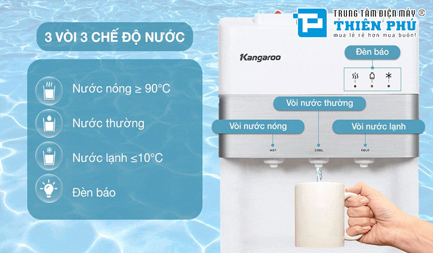 Cây Nước Nóng Lạnh Kangaroo KG56A3