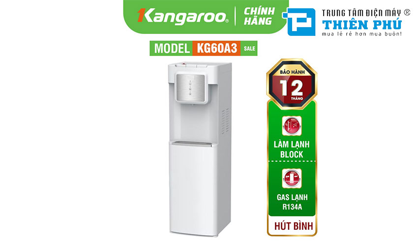 Đánh giá các tính năng của cây nước nóng lạnh Kangaroo KG60A3