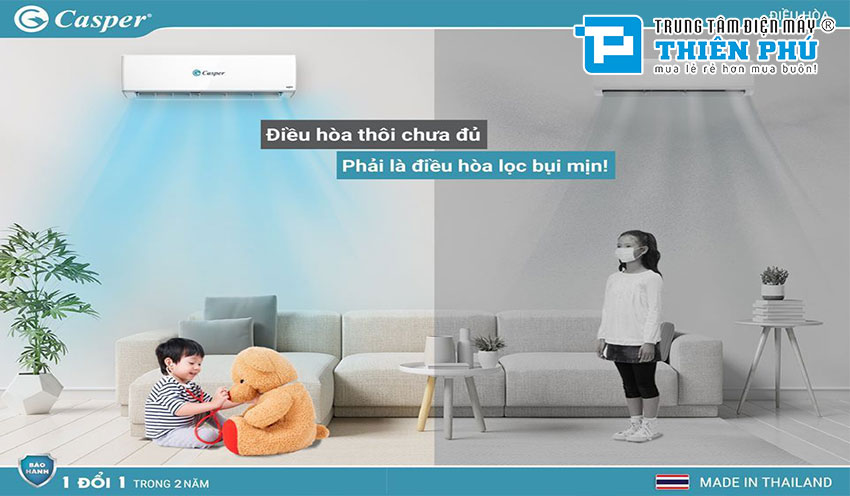 Điều hòa Casper 1 chiều có loại nào tốt nên chọn nhất hiện nay?