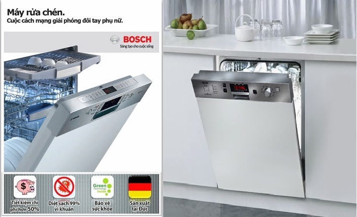 Dịch vụ bảo hành máy rửa bát Bosch tại nhà