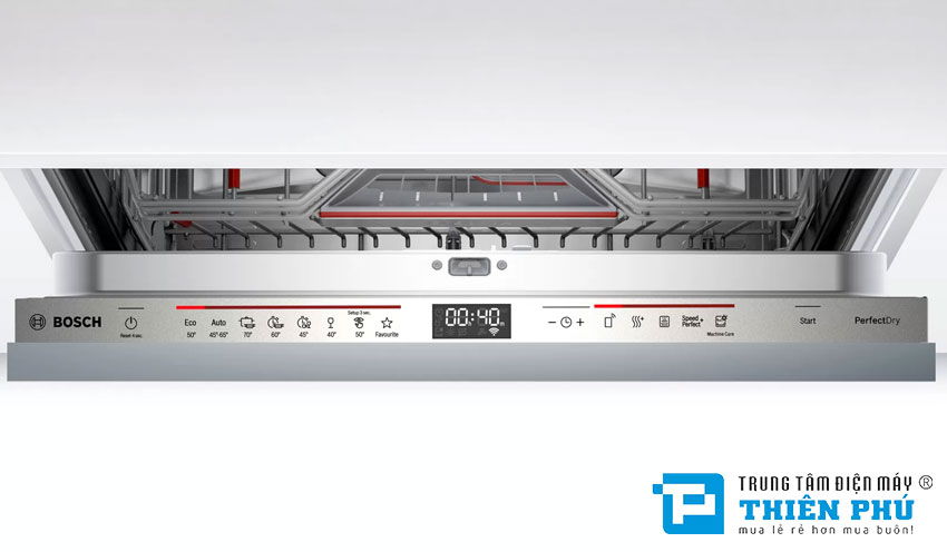 Chiếc máy rửa bát Bosch Wifi SMV6ZCX42E 14 Bộ Serie 6, chính là lựa chọn hoàn hảo cho căn bếp của bạn.