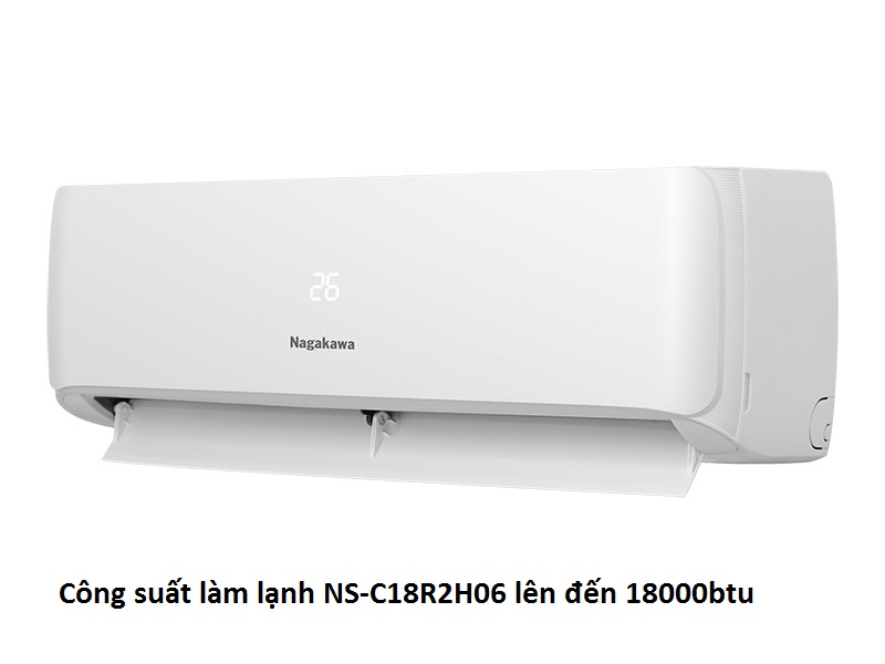 Phân tích khả năng làm lạnh của chiếc điều hòa Nagakawa NS-C18R2H06
