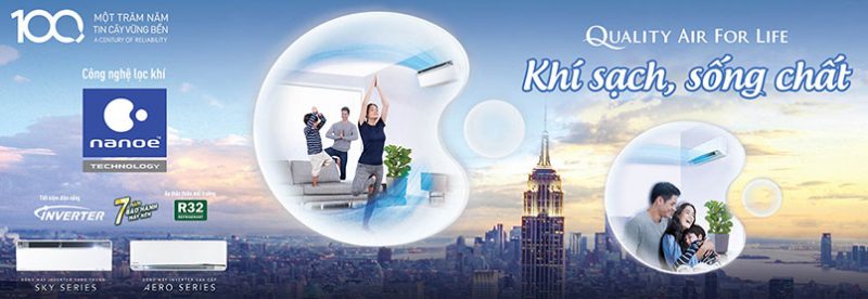 Điều hòa Panasnic có mang lại bầu không gian trong lành không? Nhờ vào công nghệ nào mà sản phẩm được lựa chọn nhiều vậy?