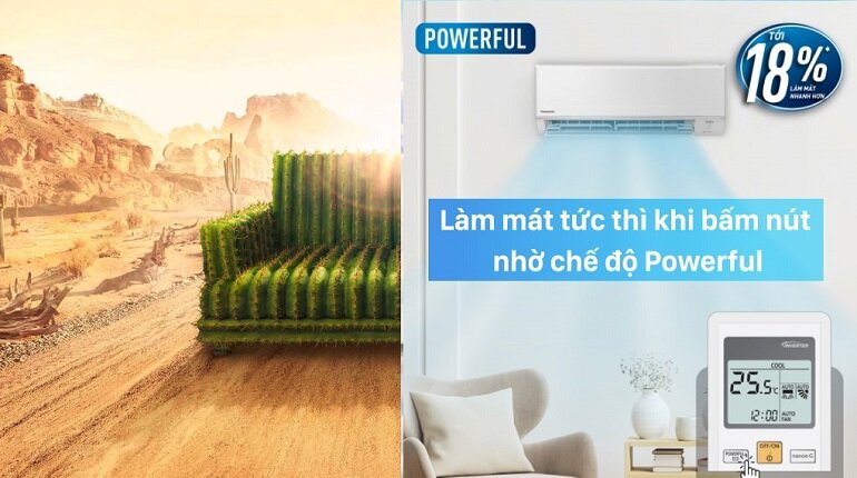 5 chế độ làm lạnh đáng tiền nhất của điều hòa Panasonic 2 chiều CU/CS-YZ12WKH-8