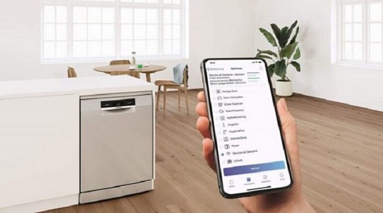 Một bí mật về tính năng mở cửa tự động trong máy rửa bát Bosch SMS4EVI14E  13 bộ serie 4 có thể bạn chưa biết? - Thienphu