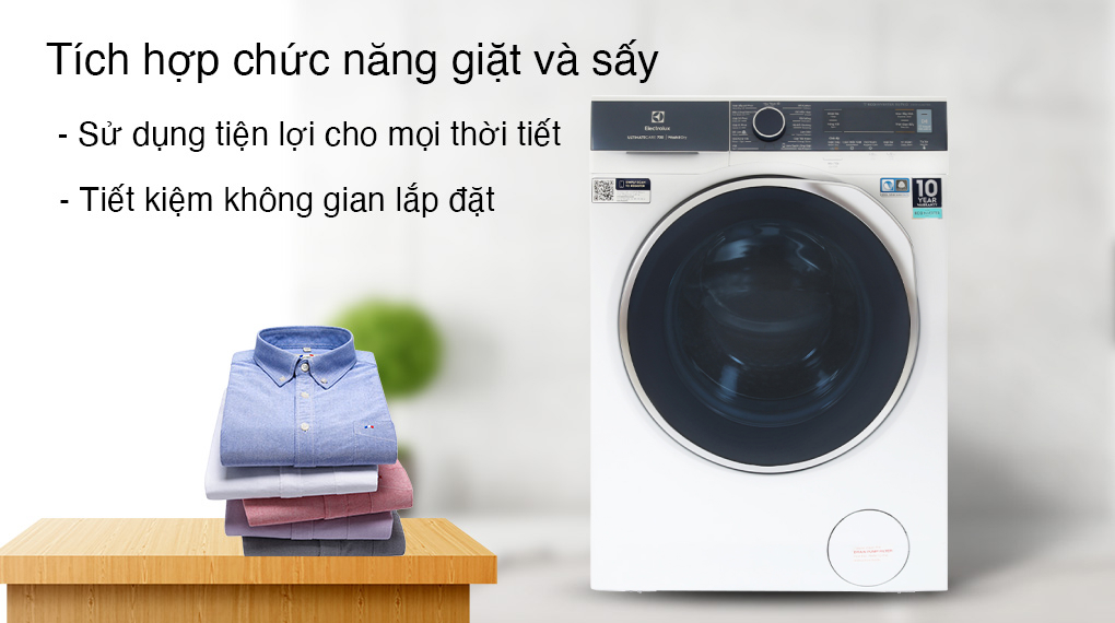 máy giặt sấy Electrolux inverter EWW1142Q7WB