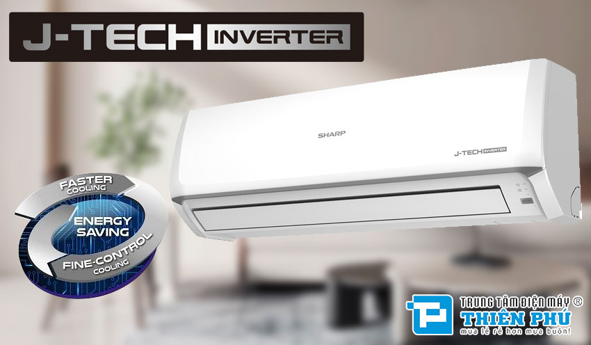 Điều Hòa Sharp 18000Btu 1 Chiều Inverter AH-X18ZW