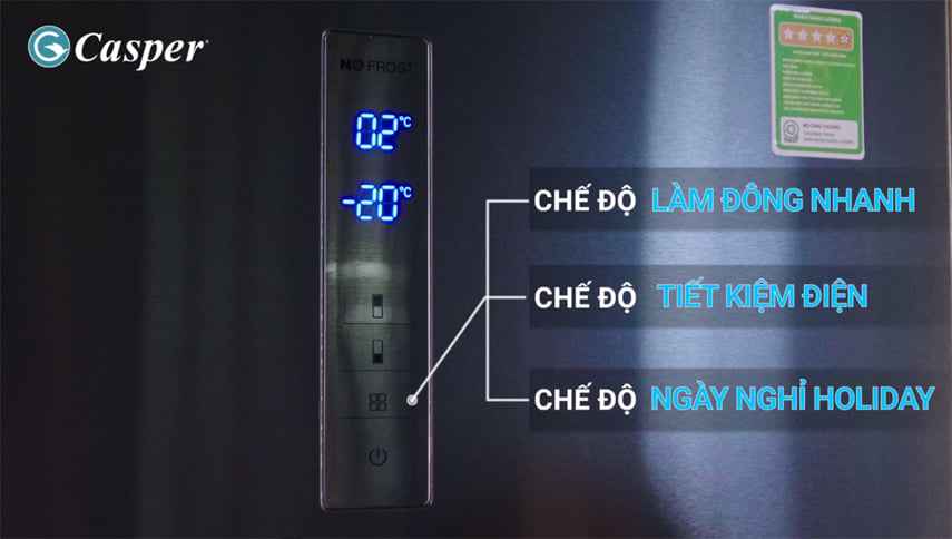 Có nên mua sử dụng tủ lạnh Casper inverter 325 lít RB-365VB 2 cánh?