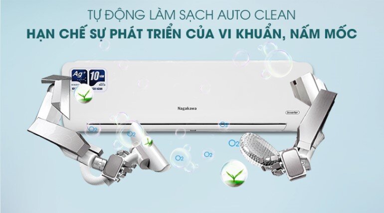 Điều hòa Nagakawa NIS-C12R2H08 mang lại không gian trong lành nhất