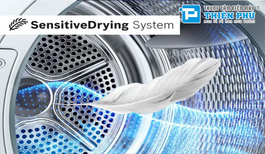 Taị sao nên sử dụng máy sấy bơm nhiệt Bosch WQG24200SG cho gia đình