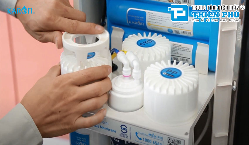 Hướng dẫn lắp đặt máy lọc nước Karofi KAQ-O07 đơn giản tại nhà