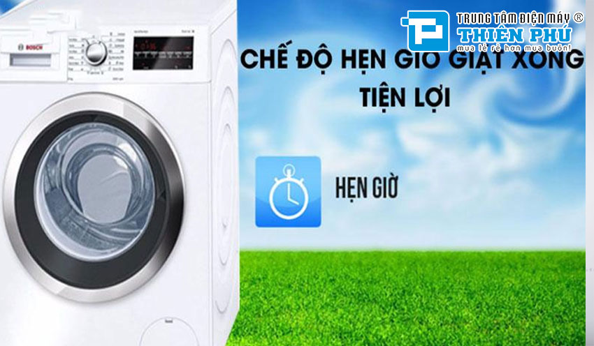 Trải nghiệm tuyệt vời khi sử dụng máy giặt Bosch WAT286H8SG Serie 8